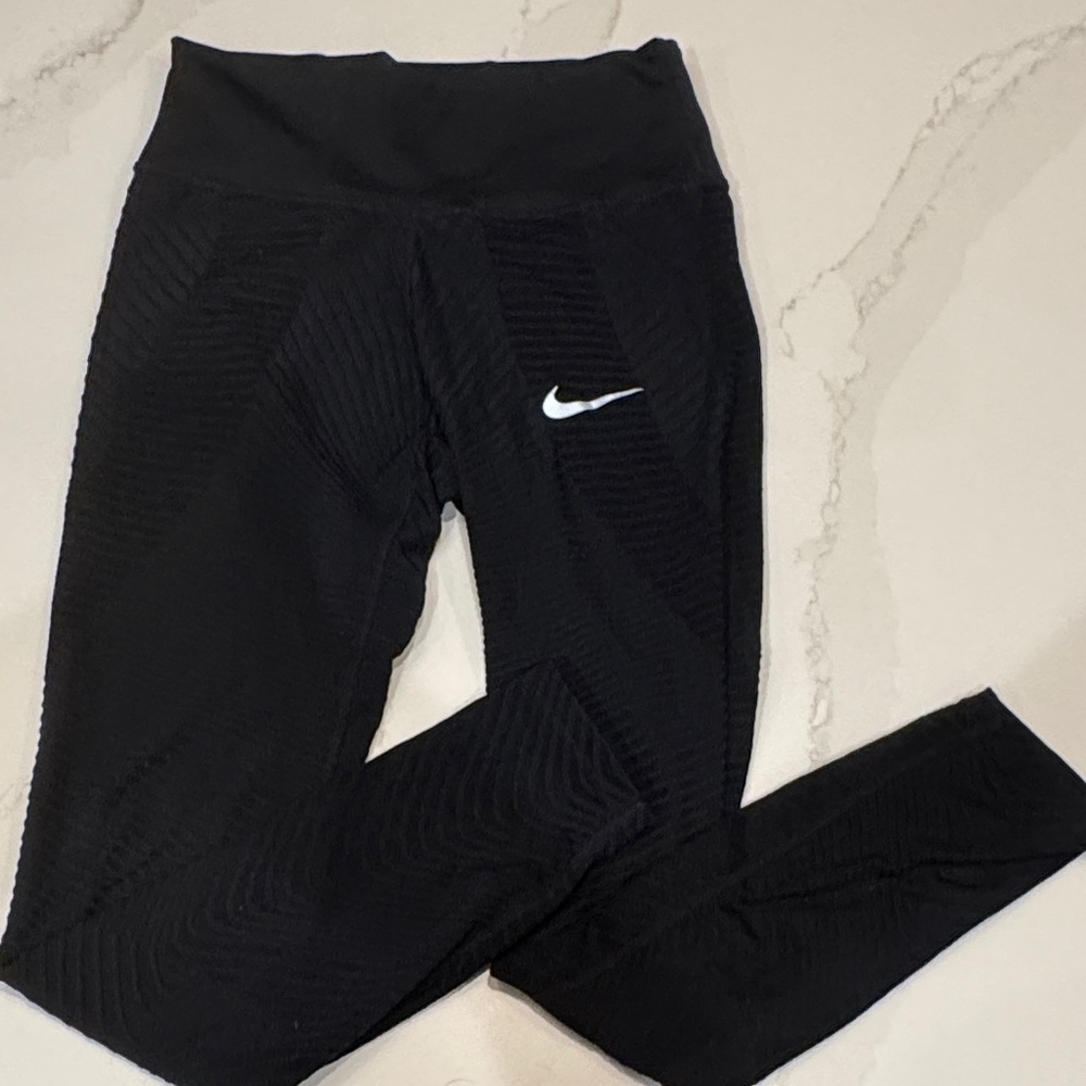 Nike dri fit running tights sz small